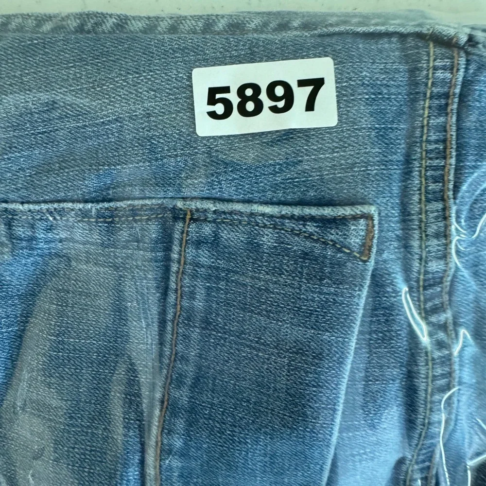 Old‎ Navy Sweetheart Womens Flare Jeans Mid Rise Y2K Style Size 18 - Picture 11 of 11